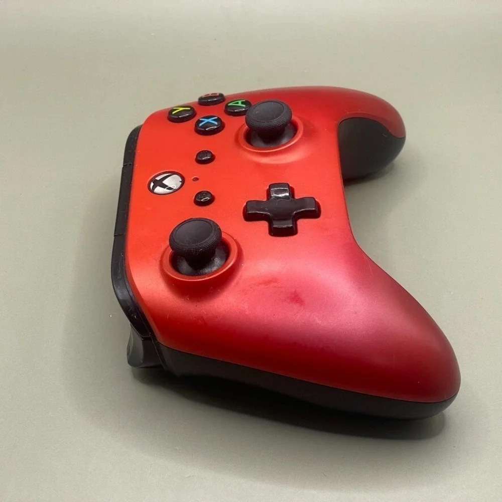 PowerA‎ Xbox One S/X Wired Enhanced Controller 1506685-01 - Red NO CABLE